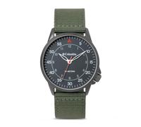 Columbia Men's Watch Nylon Strap Green CSS15-015, Green, Modern
