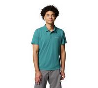 Columbia Men's Zero Rules Light Polo, Technical Polo Shirt, River Blue, L