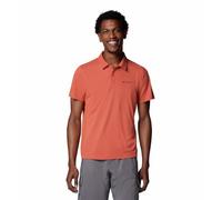 Columbia Men's Zero Rules Light Polo, Technical Polo Shirt, Tuscan, XL