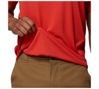 Columbia Zero Rules Light Short Sleeve T-Shirt Orange Red - M