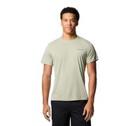Columbia Men's Zero Rules Light Short Sleeve Crew, Technical Short Sleeve T-Shirt, Safari, M