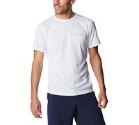 Columbia Zero Rules™ Crew Short Sleeve T-shirt White L Man
