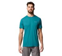 Columbia Mens Zero Rules Light Technical T-Shirt Blue XL