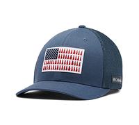 Columbia Mesh Tree Flag Ball Cap, Dark Mountain, Small/Medium