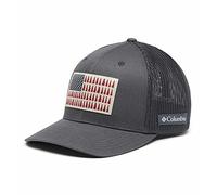 Columbia Mesh Tree Flag Ball Cap, Shark/Shark, Small/Medium