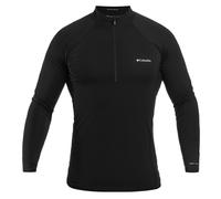 Columbia Midweight Stretch Long Sleeve Half Zip Thermal Sweatshirt - Black