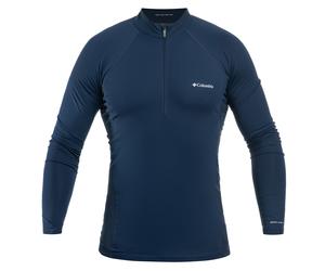 Columbia Midweight Stretch Long Sleeve Half Zip Thermal Sweatshirt - Collegiate Navy