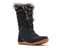 Columbia MINX MID III Waterproof Women's Snow Boots, Black x Khaki II, 5 UK