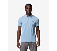 Columbia Nelson Point Polo shirt clean blue short sleeve - M
