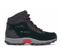 Columbia Youth Newton Ridge Amped - Walking shoes - Kid's Black / Mountain Red 32