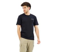 Columbia North Cascades Short Sleeve T-Shirt Black White - S