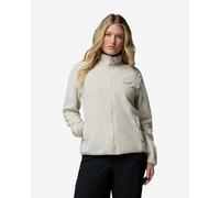 Columbia Pacific Arch 200 Full Zip fleece white beige women - L