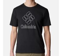 Columbia Pacific Crossing 2 Graphic Short Sleeve Tee Men's T-Shirt Black M