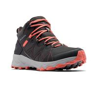 Columbia Women's Peakfreak II Mid OutDry Shoe Dark Grey/Dark Coral 38 Womens Outdoor Shoes