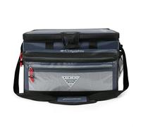Columbia PFG Brewha Thermal Pack Cooler - 58 Can Zipperless Hardbody Cooler with ThermaCool High Performance Insulation, HardBody Liner, SmartShelf - Blue