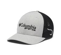 Columbia PFG Logo Mesh Ball Cap, Cool Grey Heather/Black, S/M