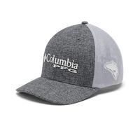 Columbia PFG Logo Mesh Ball Cap, Grill Heather/Cool Grey, S/M