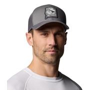 Columbia PFG Patch Mesh Ball Cap, City Grey/Sunset Fish, XXL