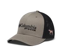 Columbia PHG Logo Mesh Ball Cap, Iron, Dog, L/XL