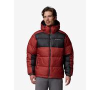 Columbia Pike Lake II hooded jacket dark red black - M