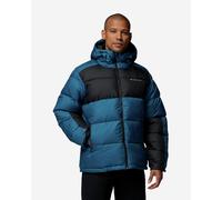 Columbia Pike Lake II hooded jacket petrol blue black - S