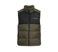 Columbia Men's Pike Lake 2 Vest, Puffer Vest Body Warmer, Stone Green/Shark, XXL