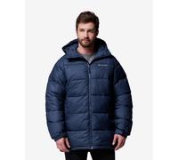Columbia Pike Lake Parka Jacket navy blue with hood - L