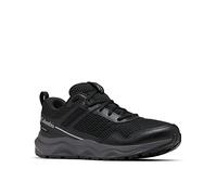Columbia Plateau Waterproof Men's Low Rise Trekking and Hiking Shoes, Black x Steam, 14 UK