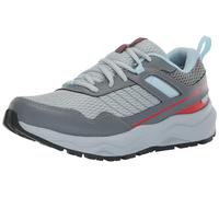 Columbia Plateau Waterproof Women's Low Rise Trekking and Hiking Shoes, Cirrus Grey x Red Hibiscus, 9 UK