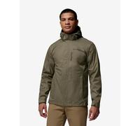 Columbia Pouring Adventure III Hooded Jacket Olive Green - L