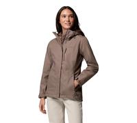 Columbia Pouring Adventure III Hooded Jacket Brown Women - S