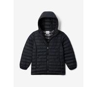 Columbia Powder Lite II Hooded Jacket black Kids - S