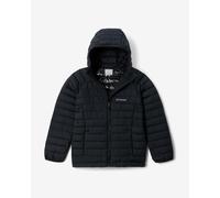 Columbia Powder Lite II Hooded Jacket Black Kids - XS