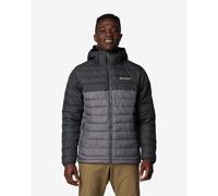 Columbia Powder Lite II Hooded Jacket Dark Grey - L