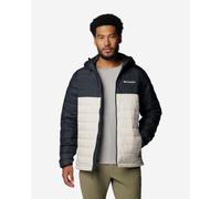 Columbia - Powder Lite II Hooded Insulated Jacket - Dark Stone Black Size XXL - Men