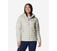 Columbia Powder Lite II Hooded Jacket white beige Women - L