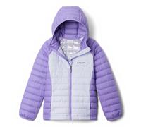 Columbia Powder Lite II Hooded Jacket violet Kids - XL