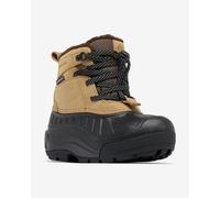 Columbia Powderbug Alpine Waterproof Boots Light Brown Black Kids - 32