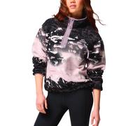 Columbia - Printed half-pressure fleece - Helvetia II Printed Cropped Half Snap Shale Prpl Sstrs Shl Prpl for Women - Size XL - Pink Pink XL