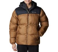 COLUMBIA Puffect Hooded Jacket - Men - Brown / Black - size XL- model 2024 XL