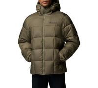 Columbia Men's Puffect 4 Hooded Jacket, Hooded Puffer Jacket, Stone Green, X-Large