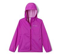 Columbia Rain-Zilla Jacket Rain Jacket for Girls, 2024 Bright Plum, S