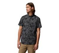 Columbia Rapid Rivers Printed Short Sleeve Shirt - Charcoal/Midrange Camo