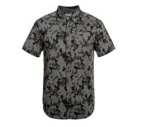 Columbia Rapid Rivers Printed Short Sleeve Shirt - Charcoal/Midrange Camo