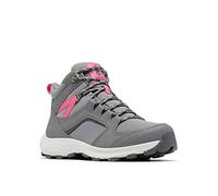 Columbia Re-Peak Mid Women's Mid Rise Trekking And Hiking Boots, Ti Grey Steel x Wild Geranium, 6.5 UK