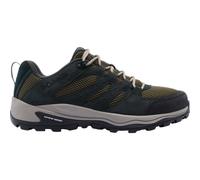 Columbia Men's Redmond 4 Breathe, Low Rise Trekking and Hiking Shoes, Dark Moss/Stinger, 9 Regular