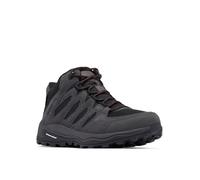 Columbia Sportswear Men's Redmond IV MID Waterproof Shoes – Breathable, Toe Cap – Black/Mountain Red