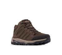 Columbia - Waterproof Hiking day shoes - Redmond IV Mid Waterproof Cordovan Tangy Orange for Men - Size 11 US - Brown Brown 11 US