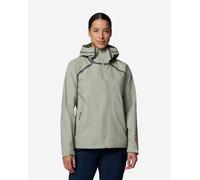 Columbia Reign No Shine Hooded Jacket Light Green Women - XL