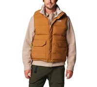 Columbia - Reversible sleeveless down jacket - Wallowa™ Reversible Vest Camel Brown, Wallowa Mtns Print for Men - Size S Brown
